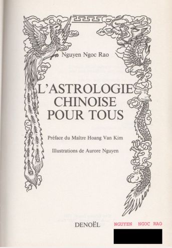 L'Astrologie Chinoise pour Tous (intérieur)