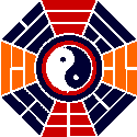 Image animée du symbole Yin-Yang tournant