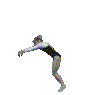 Image animée d'une gymnaste