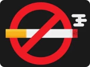 Signalisation d'interdiction de fumer
