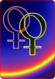 Symbole Affinités homosexuelles entre femmes