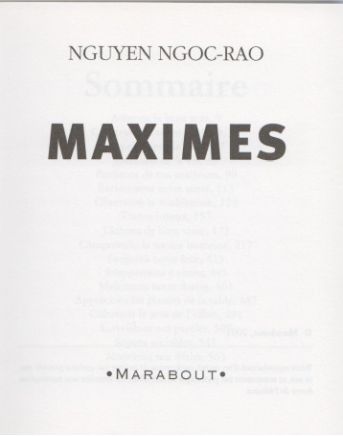 Maxi Maximes (intérieur)